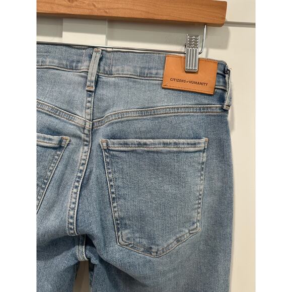 Citizens of Humanity Ella Mid Rise Crop Slim Jeans Size 25 - Picture 5 of 7